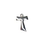 Crucifixo Tau / São Francisco de Assis - 2 unidades - Prateado