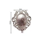 Entremeio p/ Resinar Prateado - 1 unidade