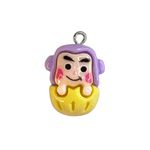 Pingentes Personagens de Desenhos Resina - 2 Unidades Sortidas