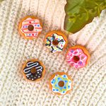 Pingentes Rosquinhas Resina - 2 Unidades Sortidas