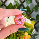 Pingentes Rosquinhas Resina - 2 Unidades Sortidas