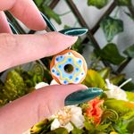 Pingentes Rosquinhas Resina - 2 Unidades Sortidas