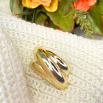 Passador Trabalhado 4,2cm Dourado - 2 Unidades