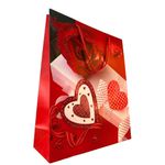 SACOLAS DE PRESENTE C/ GLITTER 25X32CM - 1 Unidade