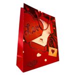 SACOLAS DE PRESENTE C/ GLITTER 25X32CM - 1 Unidade