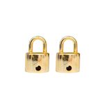Terminal 16mm Dourado - 2 Unidades