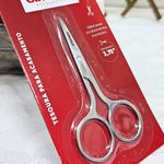 Tesoura p/ Acabamento Prateada 9cm