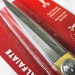 Tesoura Alfaiate Dourada Metálica 23,8cm