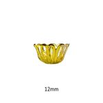 Tulipa Margarida 12mm Dourada - 5g