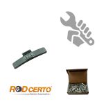 Contrapeso de Ferro garra Baixa p/ Roda Ferro 45GR (50pc) - revisado