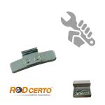 Contrapeso de Ferro garra Baixa p/ Roda Ferro 30GR (100pc) - revisado