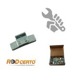 Contrapeso de Ferro garra Baixa p/ Roda Ferro 25GR (100pc) - revisado