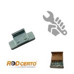 Contrapeso de Ferro garra Baixa p/ Roda Ferro 20GR (100pc) - revisado