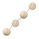 *Bolinha Tailandesa 4 Bolas Acaso 92g (2006-00441) - Marfim