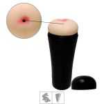 *Masturbador Ânus Com Vibro Pink Butt SI (1453) - Bege