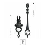 Anel Peniano Com Vibro Penis Sleever V SI - (1486) - Preto
