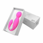 *Vibrador Pinse Duplo Recarregável VP (AV008-15795) - Rosa