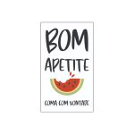 *PROMO - Gel Comestível Com Tatoo Provisória Bom Apetite 15ml Validade 07/24 (17668) - Melancia