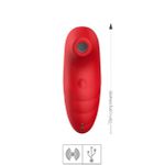 Vibrador Com Pulsação Deborah Secco Kiss My Clit (17899) - Vermelho