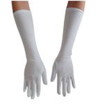 Luva Longa em Lycra (17903-ST969) - Branco