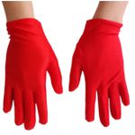 Luva Curta (17908-ST978) - Vermelho