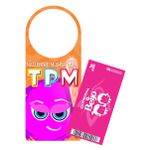 Kit Não Entre!!! Treinada Para Matar (17911) - Padrão