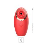 Vibrador Intt Luxury Com Pulsação La Sirena (17935) - Vermelho