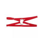 Perneira Dupla Com Argola- (17970) - Vermelho