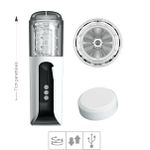 Masturbador Lanterna Kahleah SI -(4008) - Branco