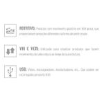 Masturbador Lanterna Kahleah SI -(4008) - Branco