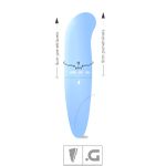 Vibrador Ponto G Linha Color Aveludado SI (5131) - Azul Tiffany