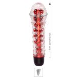 Vibrador Com Capa Texturizada Massageadora SI (5463-ST337) - Vermelho