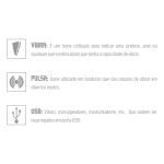 *Massageador Duplo Recarregável Pretty Love Snaky Vibe SI (5623) - Magenta