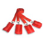 *Algema Distanciadoras Para Pulso e Tornozelo SI (5880-5882) - Vermelho