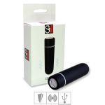 *Cápsula Vibratória Recarregável Seed SI (5967) - Preto