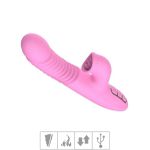 Vibrador Vai e Vem Recarregável Sex Massager SI - (6035) - Rosa