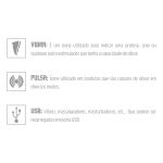 *Estimulador De Clitóris Recarregável Estelle SI (6202). - Magenta