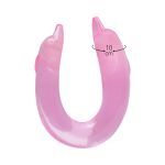Estimulador Ponta Dupla Golfinho (6307) - Rosa
