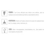 Masturbador Lanterna Com Vibro Vivek SI (7009) - Verde