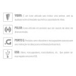 Vibrador Ponto G e Clitóris 3 Em 1 Eros (7392) - Magenta