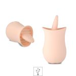 **Rosa Com Estimulador Formato de Língua SI (7499) - Rosa