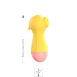Vibrador Com Pulsação Silk SI (7547) - Amarelo