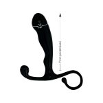 Massageador de Próstata Simples 11cm SI (7629) - Preta
