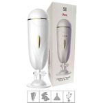 Masturbador Lanterna Com Vibro Fox SI (8777) - Branco