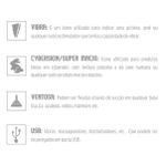 Masturbador Lanterna Com Vibro Fox SI (8777) - Branco