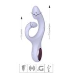 Vibrador Ponto G Good Luck SI - (9104) - Lilás