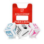 Dado Triplo Jogo Strip Para Casal (BR009) - Padrão