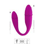 Vibrador Para Casal Recarregável Fascination VP (CD008-14318-ST303) - Magenta