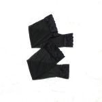 *Espartilho Com Meia Califórnia (CF100). - Preto