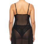 Camisola longa (CP1447) . - Preta